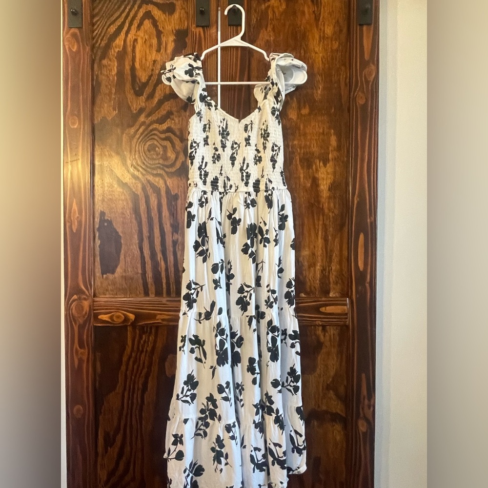 Land of the free white maxi dress